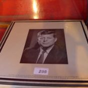 A collection of President Kennedy speeches on vinyl.