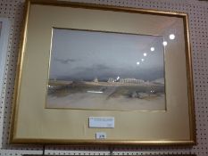 David Roberts RA, first edition lithograph 'Ruins of Memnonium, Thebes by Louis Hague,
