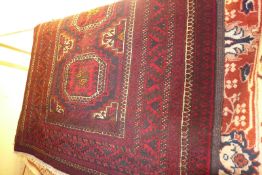 A fine north east Persian Turkoman rug 150cm x 100cm,
