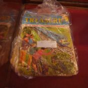A collection of twenty copies of 'Treasure' kids magazine 1964 to 1967,