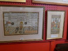 A pair of fine Indian gouaches,