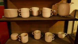 a Hornsea 'Concept' design tea set to seat twelve.