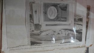 A collection of 18th and 19th century engravings and drawings.