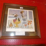 Mary Fedden, a limited edition print titled 'The Tabac Jar' 69/550.