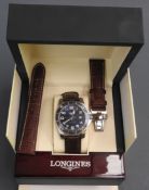 A gentleman's Longines Hydro Conquest L3.689.4 wristwatch, original box, complete with additional