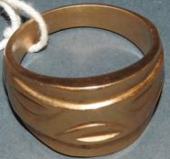 A 14k gentleman's ring, 10.5g