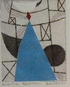 Julian Otto Trevelyan (British, 1910 - 1988) original intaglio Artist Proof print on paper, '