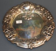 An early 20th Century WMF Art Nouveau charger, 34cm