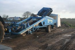 Pearson T2. Twin Omega separation. Touch screen in cab control centre. 6 man picking table.