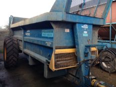 2009 Bunning Lowlander 150HD. In good working condition. Alliance 580/70R38 tyres. Serial No.