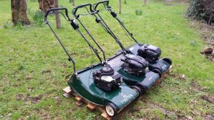 3x Hayter Lawnmowers
NO VAT
Location: Great Missenden,