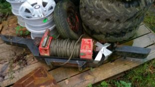 Landrover super winch and bumper
NO VAT
Location: Great Missenden,