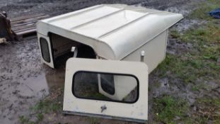 Series defender SWB full hardtop - no windows, lift up door.
good working order.