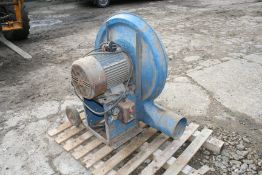 Kongskilde Electric Sucker Blower and assorted pipes.