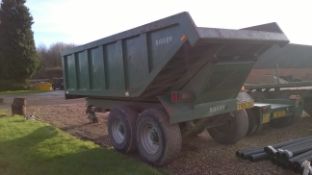 Bailey Dump Trailer (2005)
Serial Number - 5563
Clean and tidy trailer ideal for sugar beet or