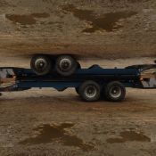 Marston 14t grain trailer with sheet, grain chute and 560 tyres. Year 2001. Serial number 208597.