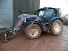 New Holland T6020 Plus 4WD Tractor C/W MXT12 Loader.