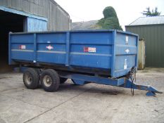 AS Marston
Twin axle 10T tipping trailer. Manual tailgate.
Location: Gainsborough, Lincolnshire.