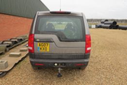 Landrover Discovery Commercial (2007)
Registration Number AG07KXO
114,318 miles,