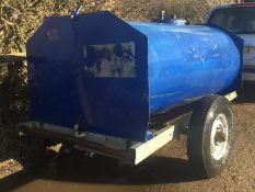 500 Gallon Water Bowser (2008)
NO VAT
Location: Reading, Berkshire.