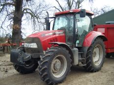 Case Maxxum 115 (2011)
Registration - YN61AZX
4 WD Front weight block 460/85 R38, 380/85 R28.