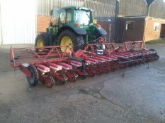 Accord Monopill Sugar Beet Drill. 18 row. Year 1992. Serial number 001144.