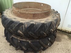 Stock Dual Wheels
13.6 x 38
25% Wear.
Location: Spalding, Lincolnshire.