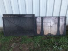 New Holland Pulse screen to fit CX8040 or similar New Holland Combine with in-fill plate for