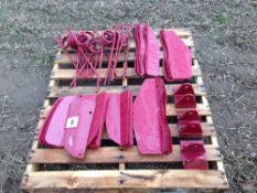 Quantity Scanstone wear plates, springs and bolts