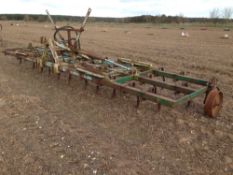 6m hydraulic folding springtine harrow