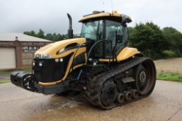 2012 Challenger MT765C tracked crawler with full set of track weights, front weights and 5 spool