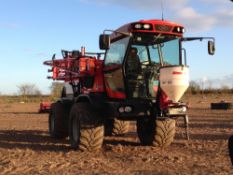 2011 SAM Vision 4.0 24m 4000ltr self-propelled sprayer with Trimble EZ-Steer guidance, stainless