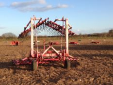 12 row 6m folding weeder