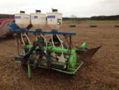 2001 Reekie RT170-S bed tiller Serial No:40806 with 2001 RBM-25B bed former Serial No: 10690B