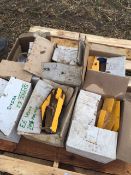 Fertiliser spreader veins