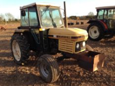 1984 Marshall 502 2wd tractor. Reg No: A598 LVG. Serial No: 1657B. Hours: 1411