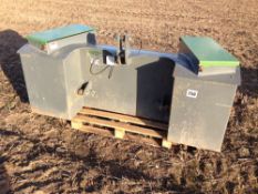 2014 Agriweld 1.8t weight pack. Serial No: 09480214