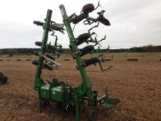 Garford Robocrop 12 row folding precision hoe. Serial No:12041851