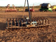 2004 Lemken 6 furrow trailed press