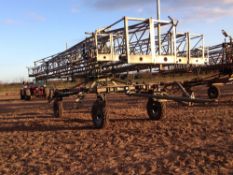 2011 Briggs R64 irrigation boom with end and centre rain guns