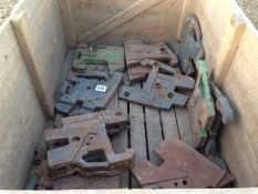 Quantity various tractor weights