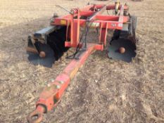 Kverneland Onyx A34 4m disc harrows with new front discs fitted. Serial No: 15156