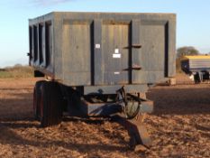 1990 Ken Wootton high-lift 8t trailer. Serial No: 8-2883