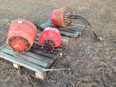 Quantity hydraulic drive wheel units