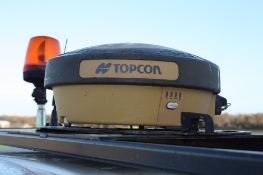 2012 Topcon RTK enabled satellite guidance unit with HiPer Ag tripod mobile base station
