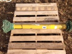 Walterscheid PTO cover for Grimme harvester