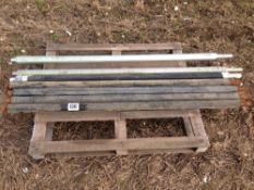 Quantity Grimme metal and rubber pea rollers