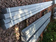 Mono Slope, Steel Framework, Stable/Shelter with Purlins and Fixings 36ft long x 15ft wide