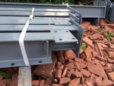 Mono Slope, Steel Framework, Stable/Shelter with Purlins and Fixings 36ft long x 12ft wide