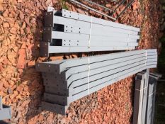 Apex Steel Framework on 15ft bays, with Purlins and Fixings. 30ft long x 30ft wide x 10ft @ eaves